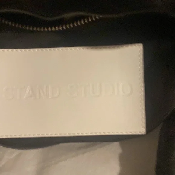 STAUD STUDIO Assante puffy black bag - Picture 8 of 9